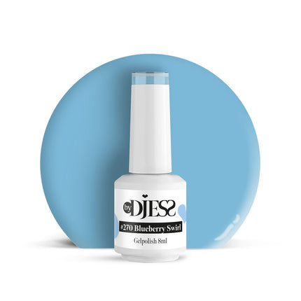 By Djess Gel Polish | Gellak | #270 Blueberry Swirl - 8 ml