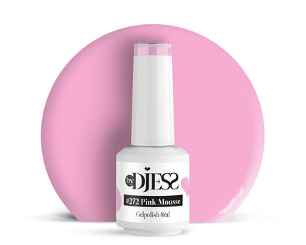 By Djess Gel Polish | Gellak | #272 Pink Mousse - 8 ml