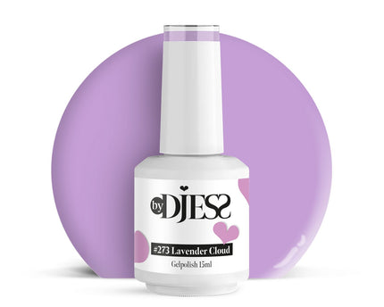 By Djess Gel Polish | Gellak | #273 Lavender Cloud - 15 ml