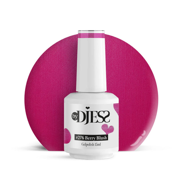 By Djess Gel Polish | Gellak | #276 Berry Blush - 15 ml