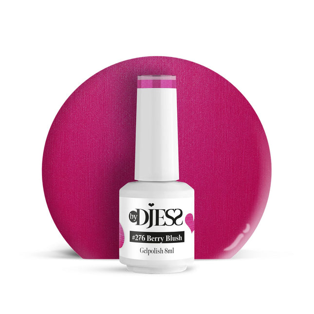 By Djess Gel Polish | Gellak | #276 Berry Blush - 8 ml