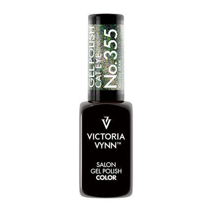 Lakier hybrydowy Victoria Vynn Salon | 4-pak Cat Eye + GRATIS Top Coat No Wipe Unblue