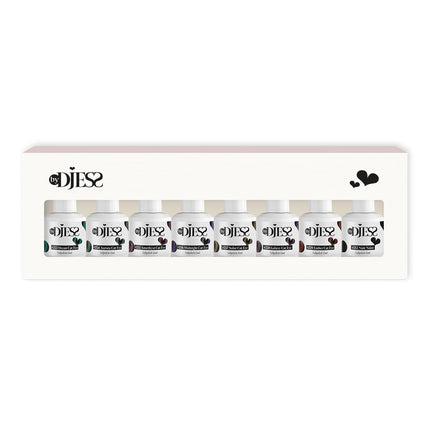 By Djess Gel Polish | Gellak | 8-pack | Mystic Cat Eye - 15 ml