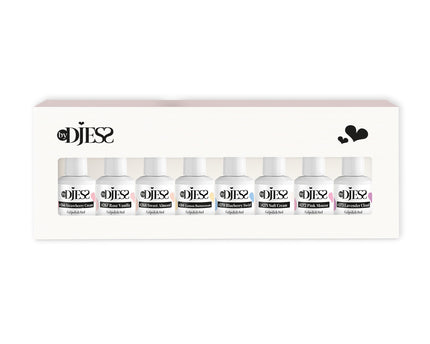 By Djess Gel Polish | Gellak | 8-pack | Macaron Mood - 8 ml