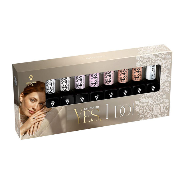 Victoria Vynn Salon Gellak | 8-pack | Yes, I Do #459 - #465 + Top Silver Cat Eye