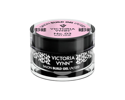 Victoria Vynn Build Gel 200 ml | 03 Soft Pink  - Let op: tht datum (bijna) verstreken