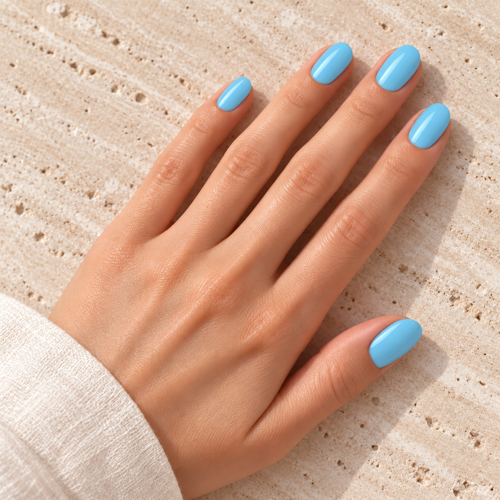 AI-sfeerbeeld Blueberry Swirl #270 – manicure, aanzicht 3