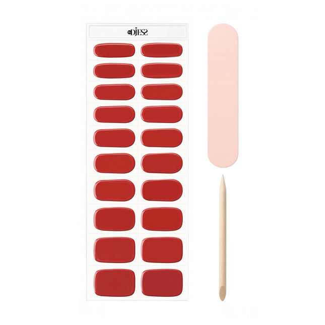 By Djess Gel Nail Stickers | Manicure | #103 Charming Cherry