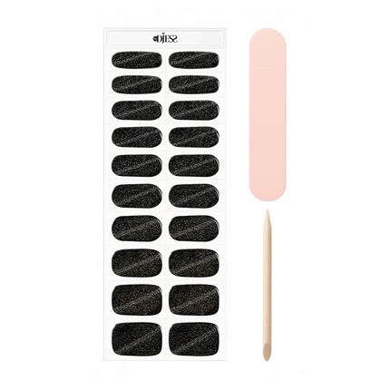 By Djess Gel Stickers | Manicure | #113 Black Cat Eye