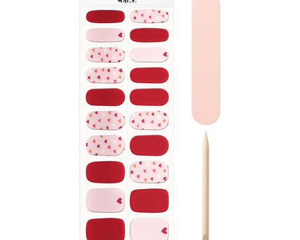 By Djess Gel Nail Stickers | Manicure | #116 I Love You