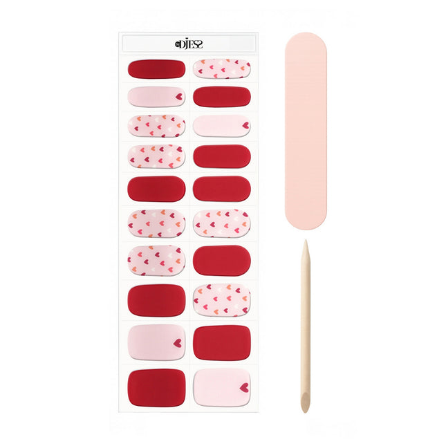 By Djess Gel Nail Stickers | Manicure | #116 I Love You