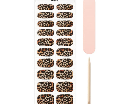 By Djess Gel Nail Stickers | Manicure | #118 Leopard Look