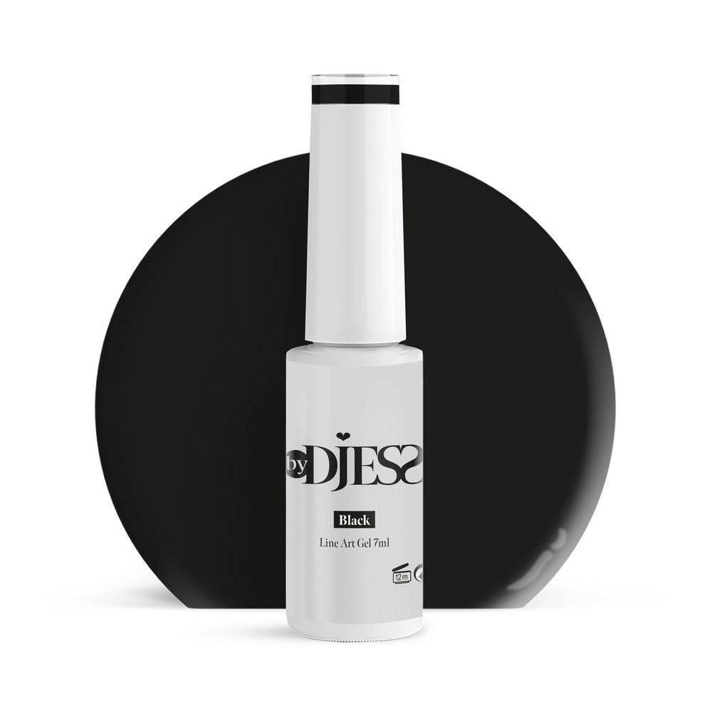 By Djess - Line Art Gel - Black