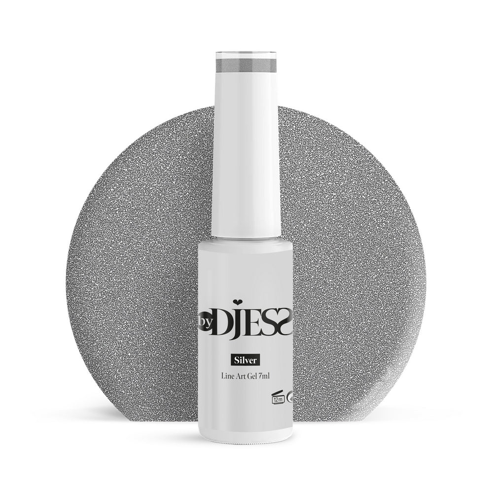 By Djess - Line Art Gel - Silver
