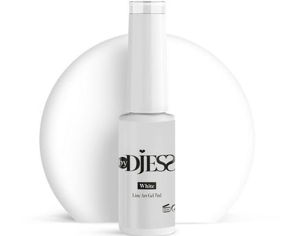 By Djess - Line Art Gel - White
