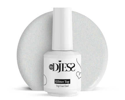 By Djess No Wipe | Glitter Top - 15 ml