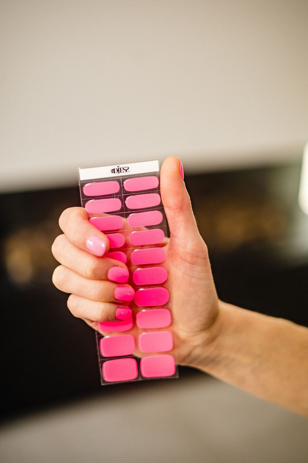 By Djess Gel Stickers | Manicure | #106 Pink Shock
