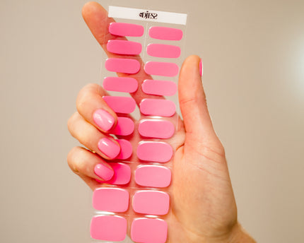 By Djess Gel Nail Stickers | Manicure | #106 Pink Shock