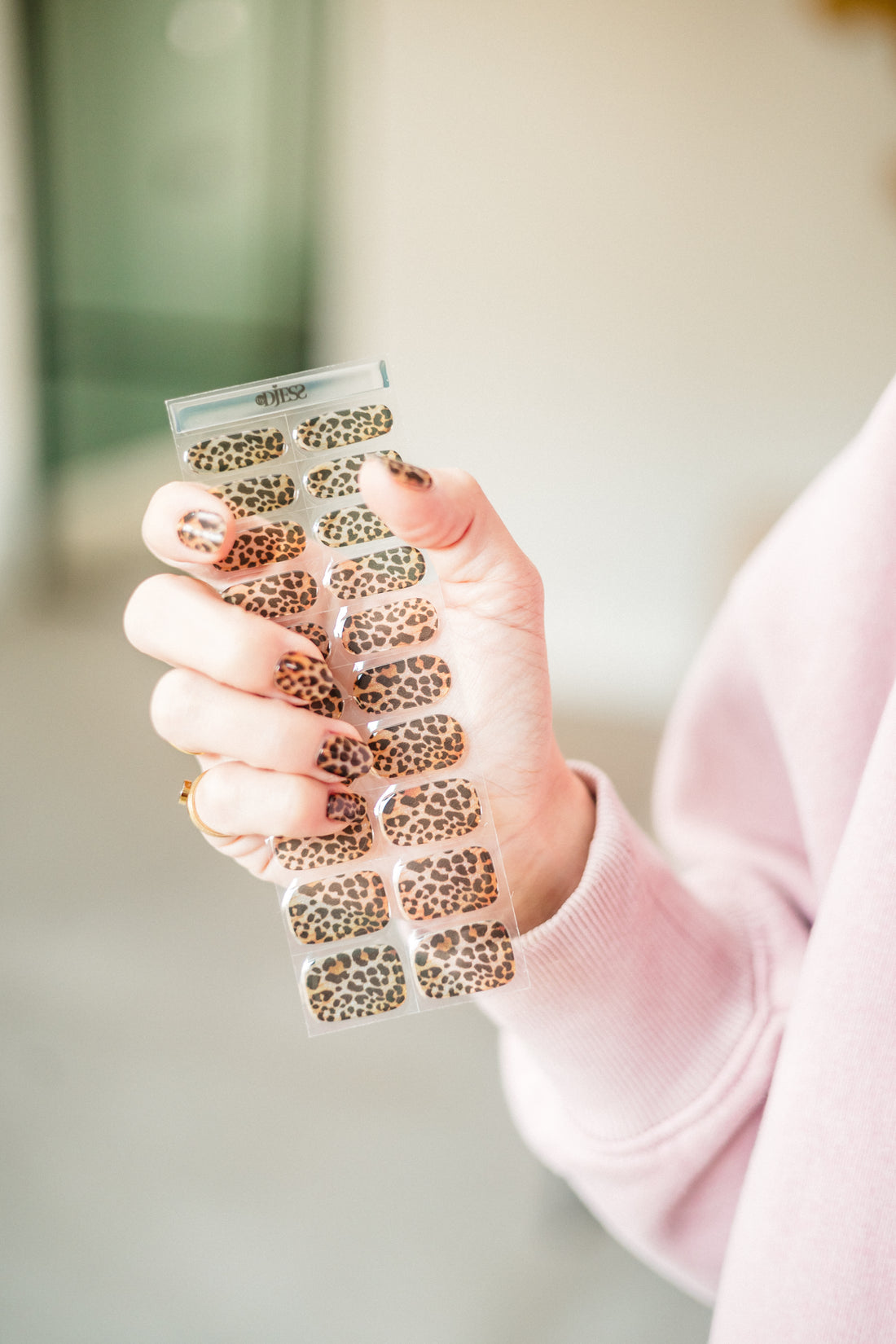 By Djess Gel Stickers | Manicure | #118 Leopard Look