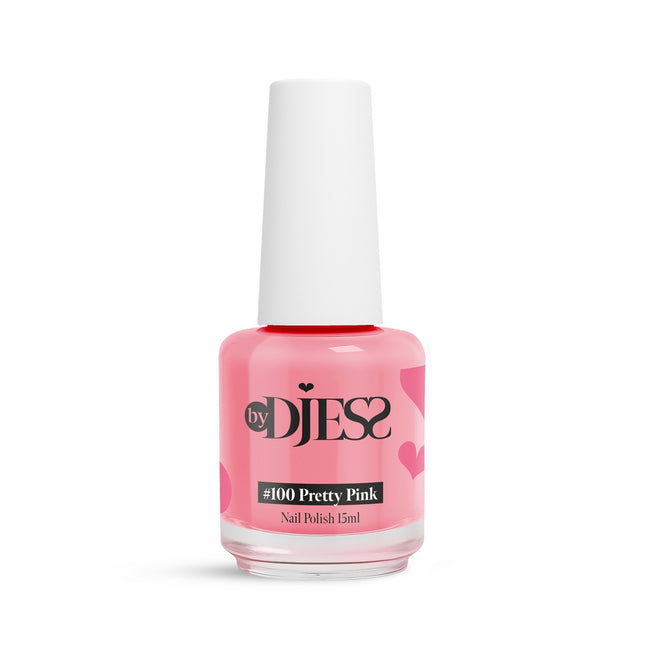 By Djess Nail Polish | Nagellak | #100 Pretty Pink - 15 ml