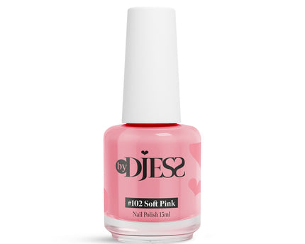 By Djess Nail Polish | Nagellak | #102 Soft Pink - 15 ml