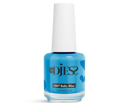 By Djess Nail Polish | Nagellak | #107 Baby Blue - 15 ml