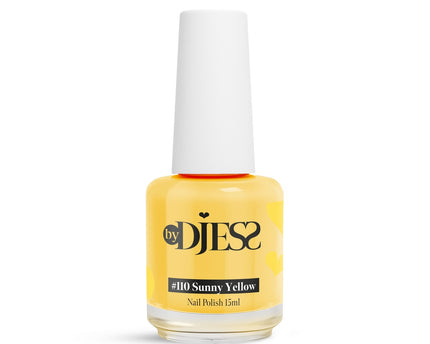 By Djess Nail Polish | Nagellak | #110 Sunny Yellow - 15 ml