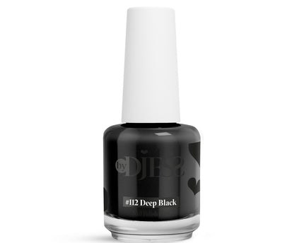 By Djess Nail Polish | Nagellak | #112 Deep Black - 15 ml