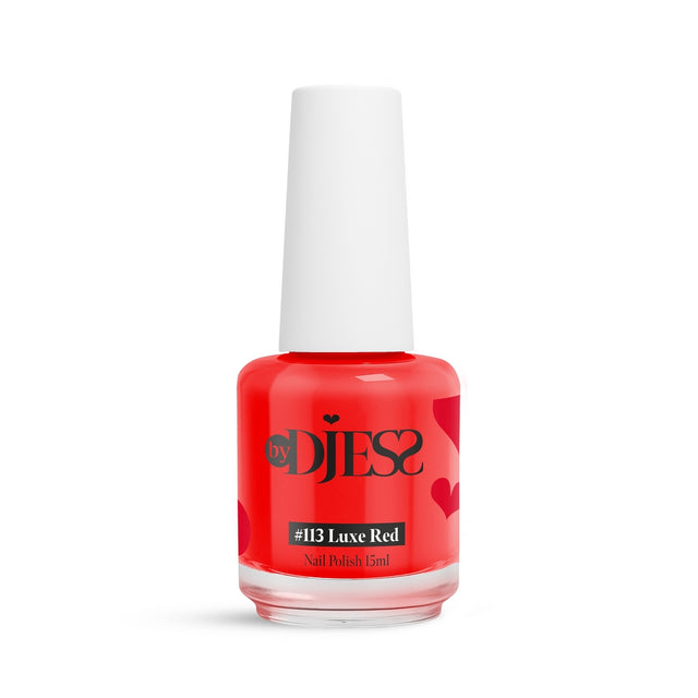 By Djess Nail Polish | Nagellak | #113 Luxe Red - 15 ml