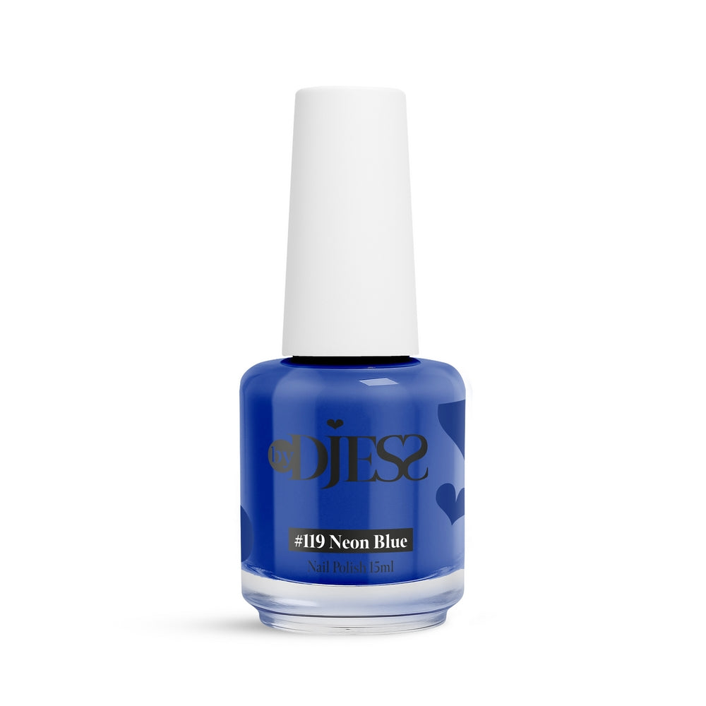 By Djess Nail Polish | Nagellak | #119 Neon Blue - 15 ml