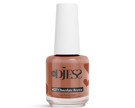By Djess Nail Polish | Nagellak | #127 Chocolate Brown - 15 ml