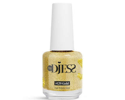 By Djess Nail Polish | Nagellak | #129 Gold - 15 ml