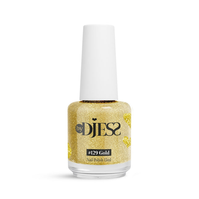 By Djess Nail Polish | Nagellak | #129 Gold - 15 ml