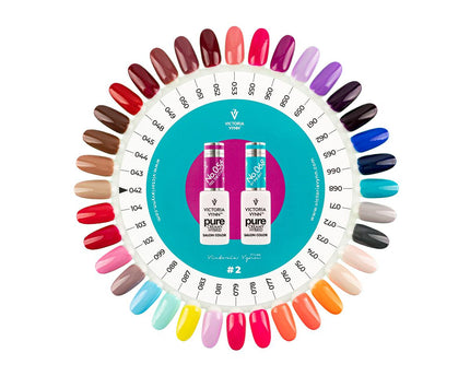 Victoria Vynn Colorwheel | Pure 02 #042 t/m #104