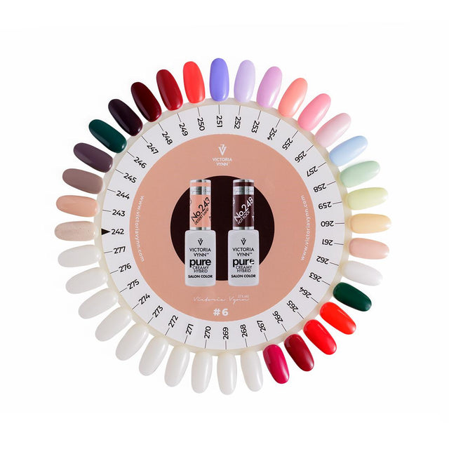 Victoria Vynn Colorwheel | Pure 06 #242 t/m #267