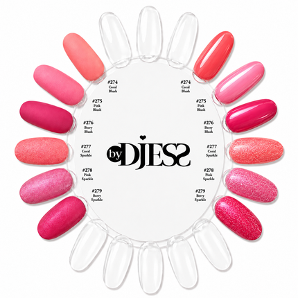 By Djess Colorwheel | Summer Blush #274 - #279