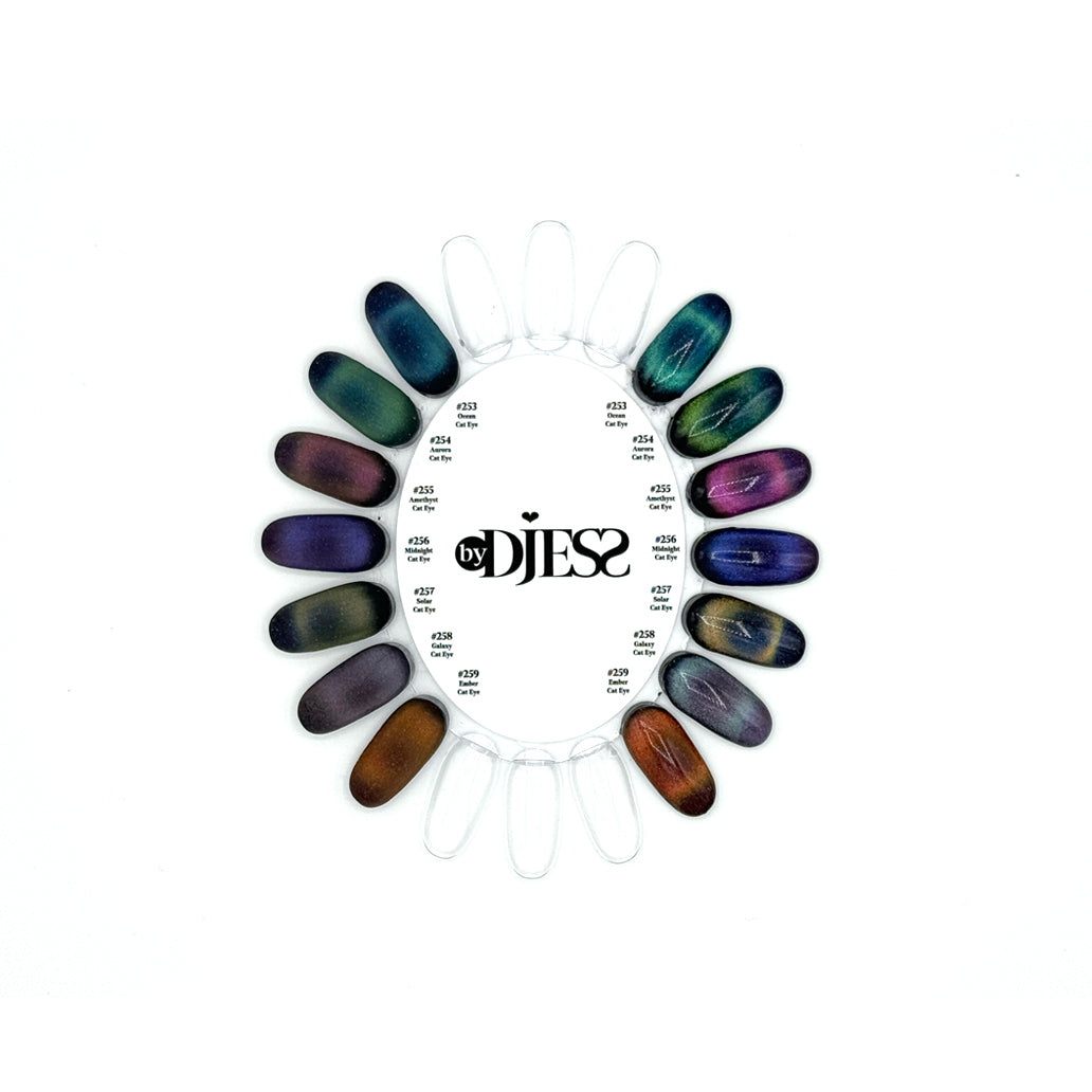 By Djess Colorwheel | Mystic Cat Eye #253 - #259