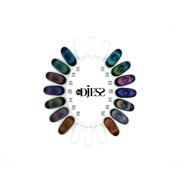 By Djess Colorwheel | Mystic Cat Eye #253 - #259
