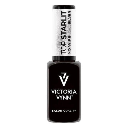 Victoria Vynn Top Coat | Starlit Silver No Wipe - 8 ml