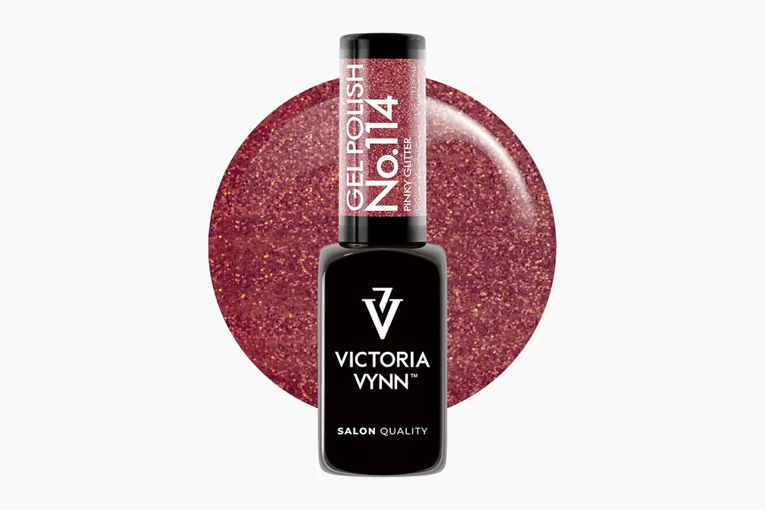 Victoria Vynn Salon Gellak | #114 Pinky Glitter