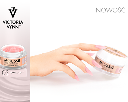 Victoria Vynn Mousse Gel 03 Coral Soft - 50 ml