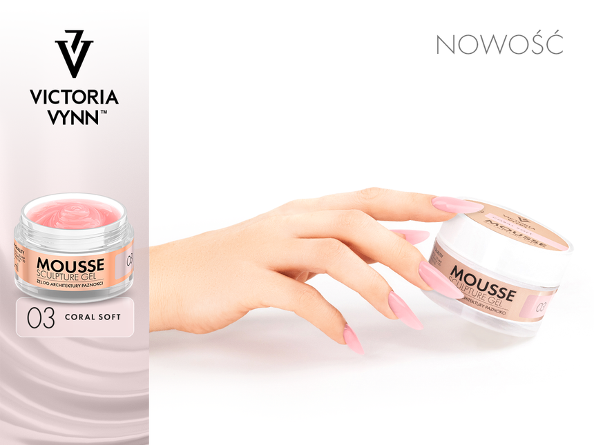 Victoria Vynn Mousse Gel 03 Coral Soft - 50 ml