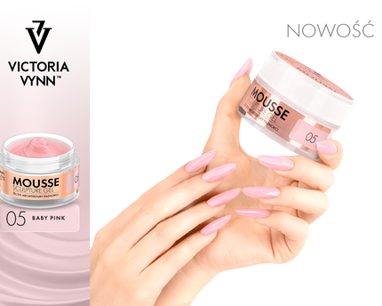 Victoria Vynn Mousse Gel 05 Baby Pink - 50 ml