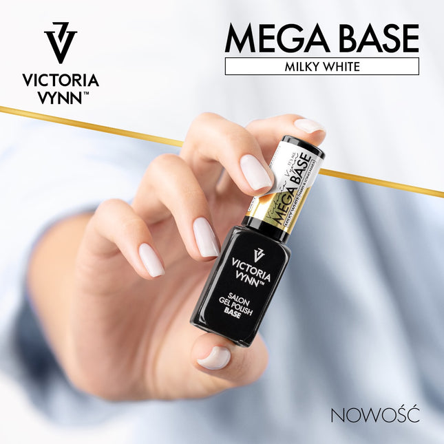 Baza MEGA Victoria Vynn | Mleczno-biały | 8ml