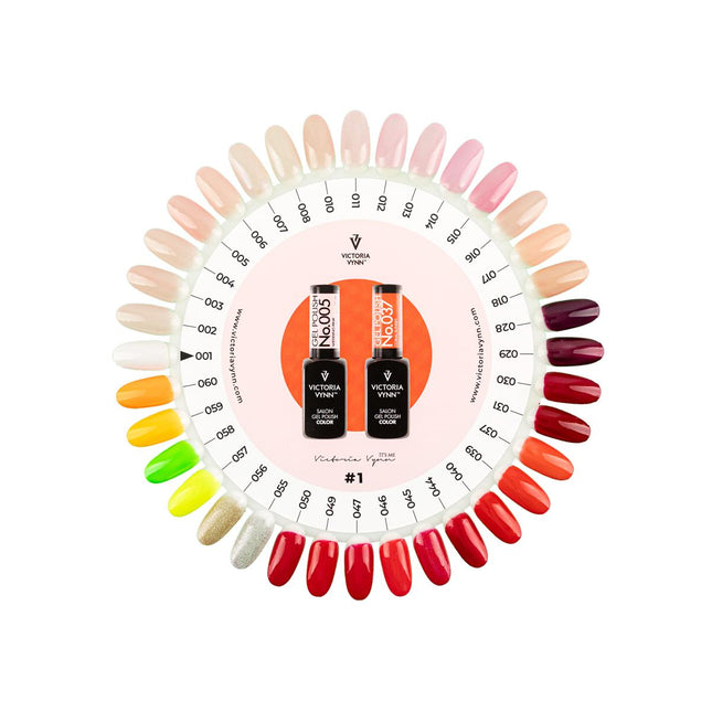 Victoria Vynn Colorwheel | Gel Polish 01 #001 t/m #060