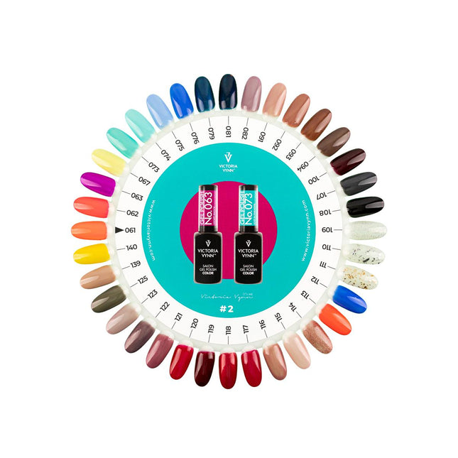 Victoria Vynn Colorwheel | Gel Polish 02 #061 t/m #140
