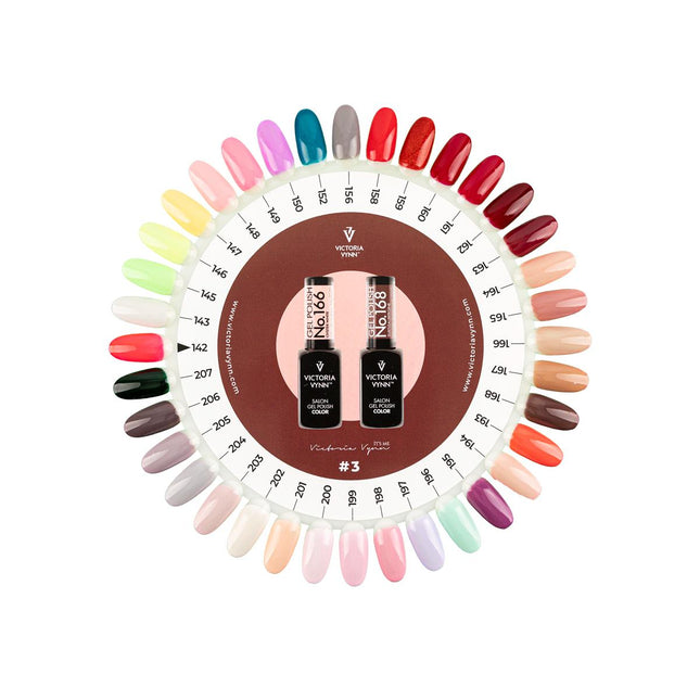 Victoria Vynn Colorwheel | Gel Polish 03 #142 t/m #207