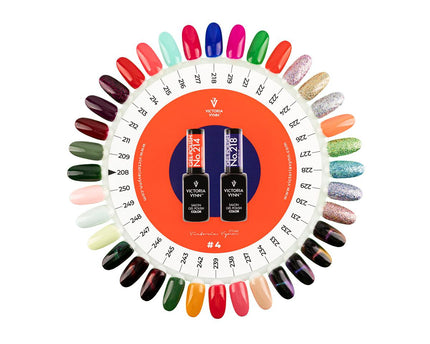Victoria Vynn Colorwheel | Gel Polish 04 #208 t/m #250