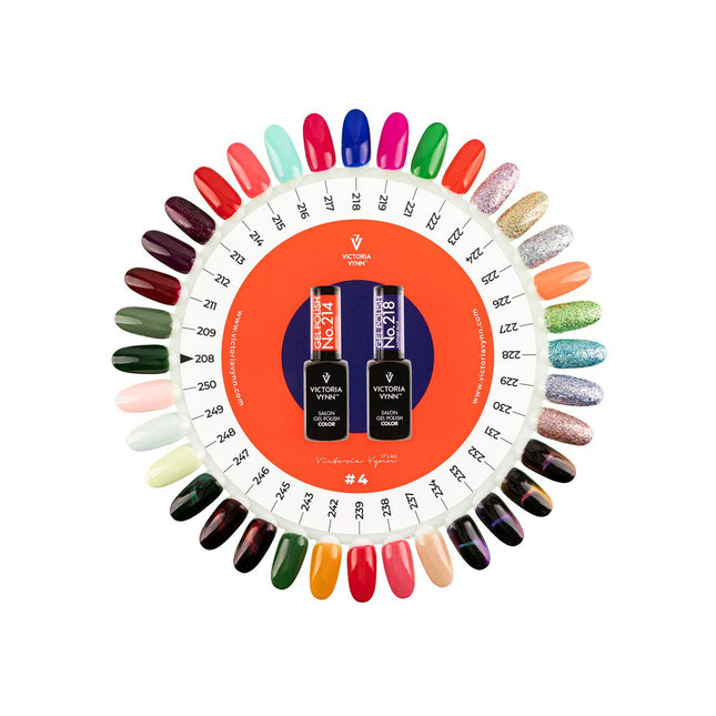 Victoria Vynn Colorwheel | Gel Polish 04 #208 t/m #250