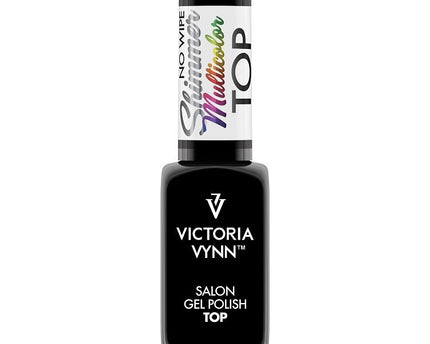 Victoria Vynn Top coat | No Wipe Shimmer Multicolour - 8 ml